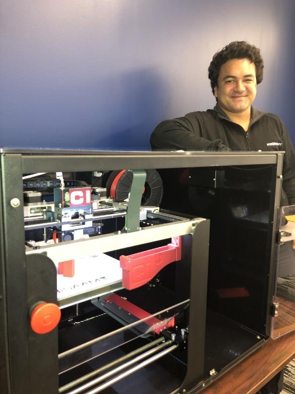 A 3D printer is a ‘hardware store in a box’ for fab shops