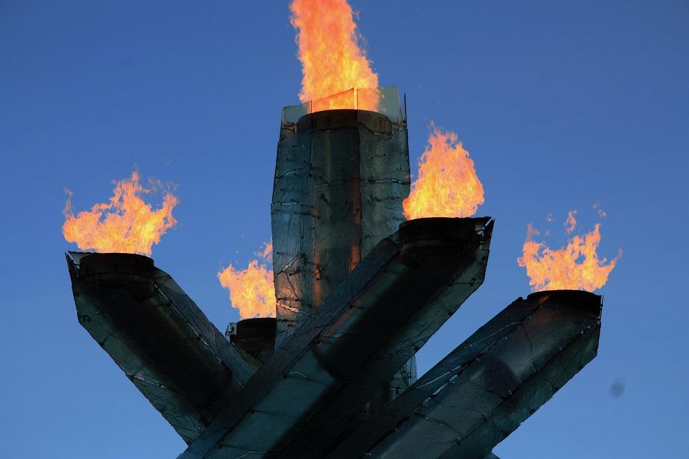 2010 Olympic torch cauldron