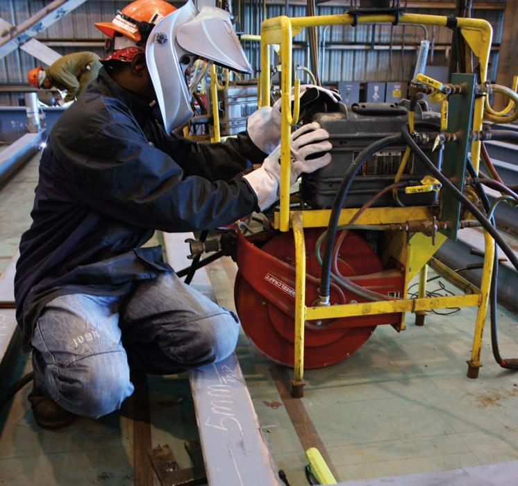 Full remote control at the weld joint can improve productivity, safety