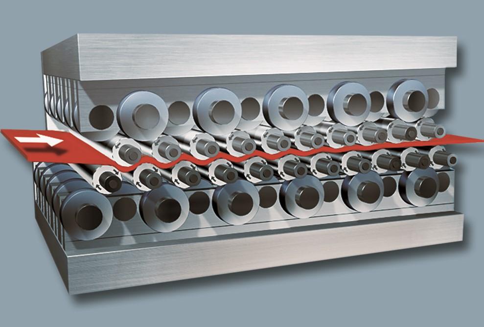 A roller leveler is shown.