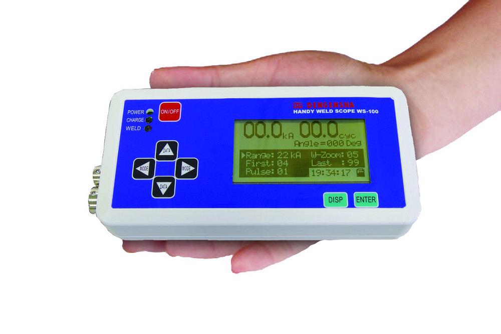 Hand-held unit provides complete resistance welding process control