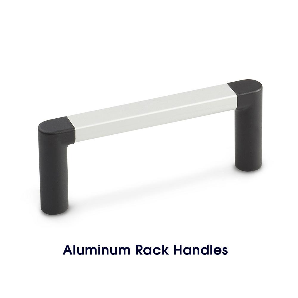 External Handle Rack Handles work with 19-in. racks