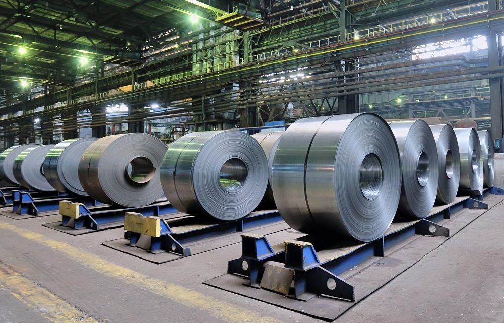 Packed coils of steel sheet