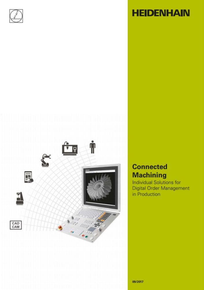 Heidenhain Connected Machining catalog highlights digital networking
