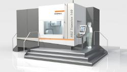 Horizontal machining center processes titanium, steel, aluminum - TheFabricator.com