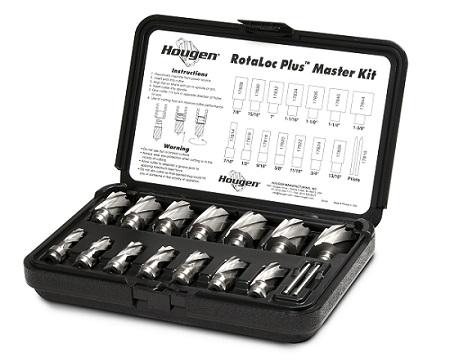 Hougen introduces RotaLoc Plus Master Kit for the HMD130 Magnetic Drill