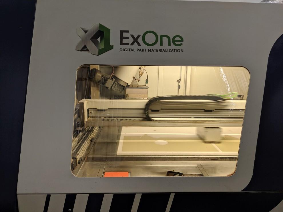 ExOne 3D printer 