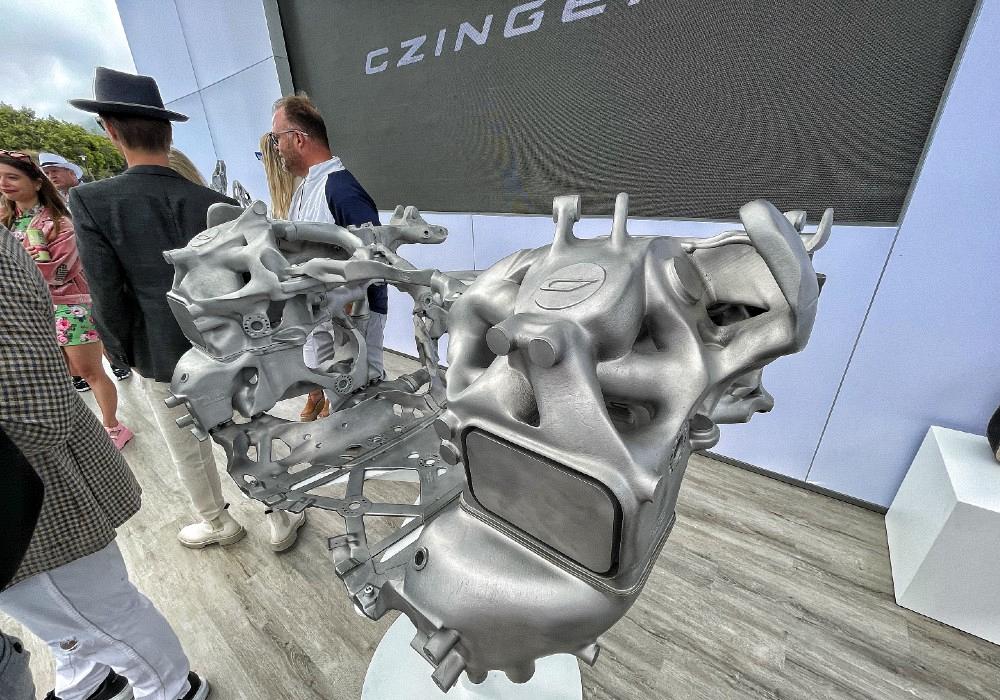 Czinger 21C 3D printed engine