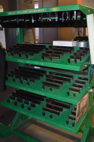 Bend Tooling Rack How one fabricator maintains quality in bending