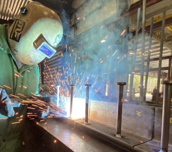 Welding in structural fabrication
