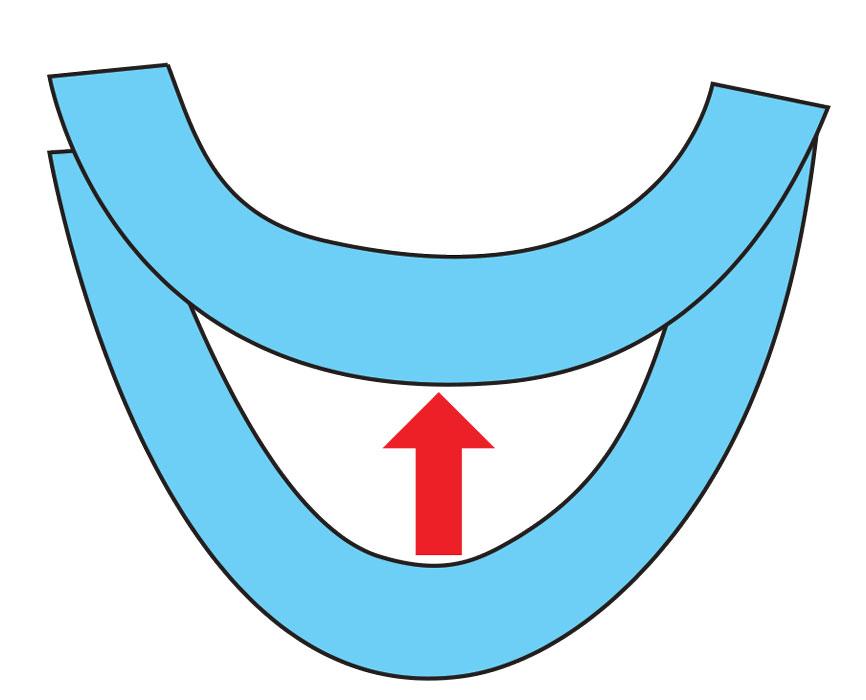 Predicting an air-formed sheet metal inside bend radius