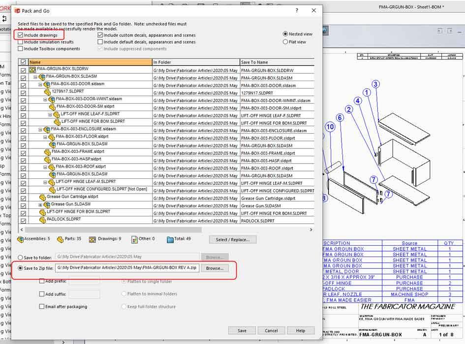 How to revise a complex CAD model