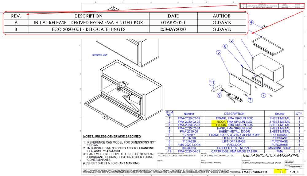 How to revise a complex CAD model