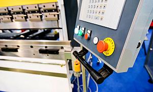 Detail of CNC industrial machinery