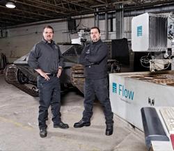 Howe brothers waterjet cutting
