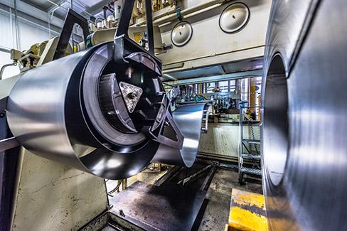 Larson Tool & Stamping hydraulic press