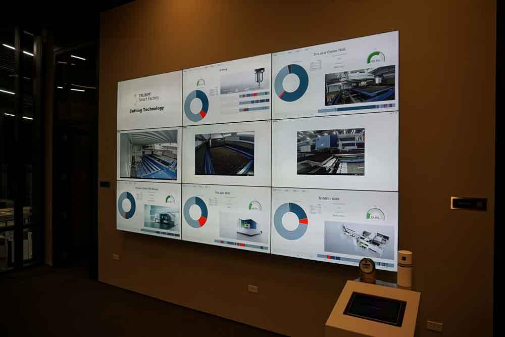 giám sát máy móc trong sản xuất