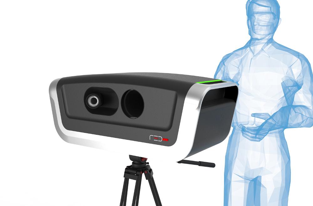 Infrared scanner measures lightweight materials without spraying