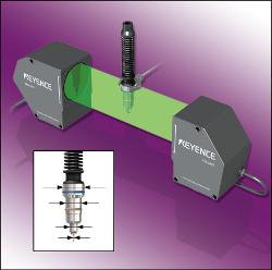 Inline, 2-D optical micrometer available in three sensor head sizes - TheFabricator.com