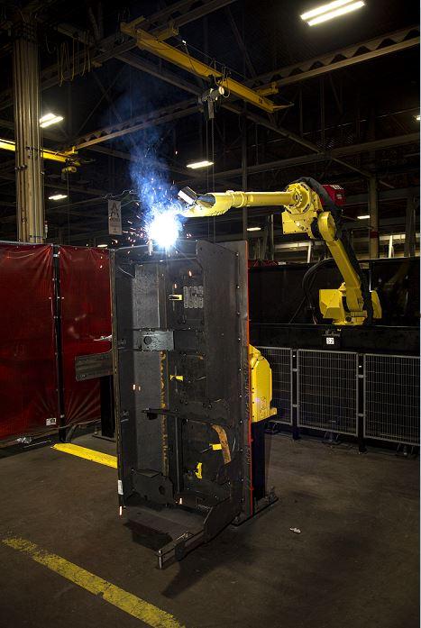 Automated robotic welding 