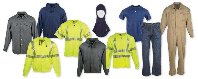Safety apparel is shown