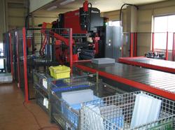 Robotic press brake conveyor