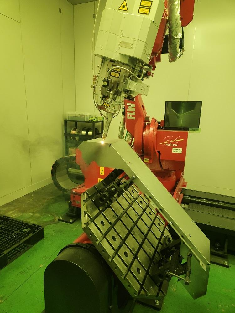 Metal fabrication equipment at AMADA Global Innovation Center in Japan