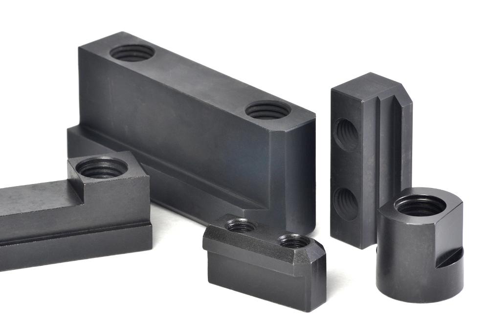 Jaw nuts, keys perform workholding in high-speed machining applications