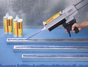 Joining metal with adhesives