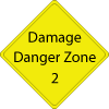 danger zone 2 sign