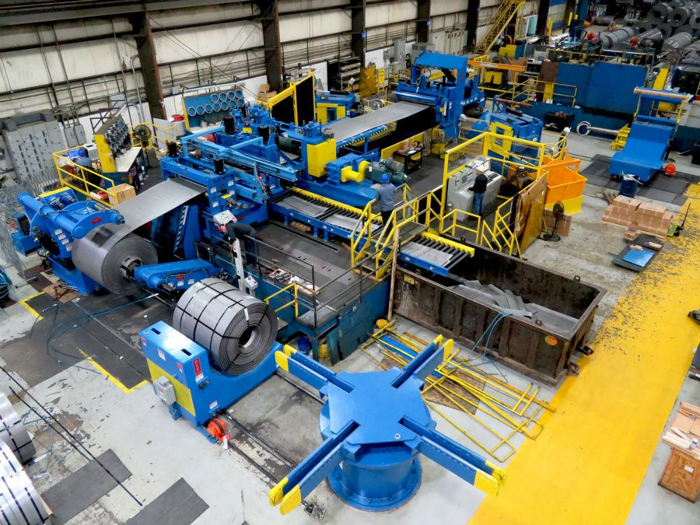 Kenwal Steel installs Braner/Loopco slitting line