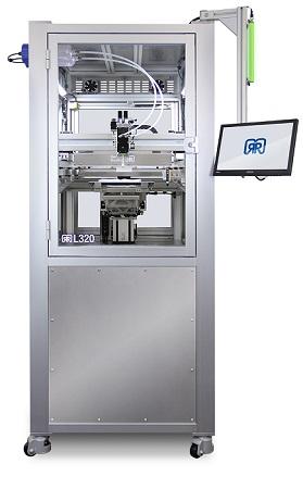 L320 3D printer from German RepRap allows printing with injection molding silicone