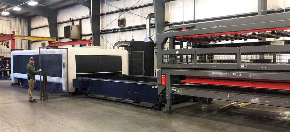 Laser cutting automation at Cupples J&J Co.