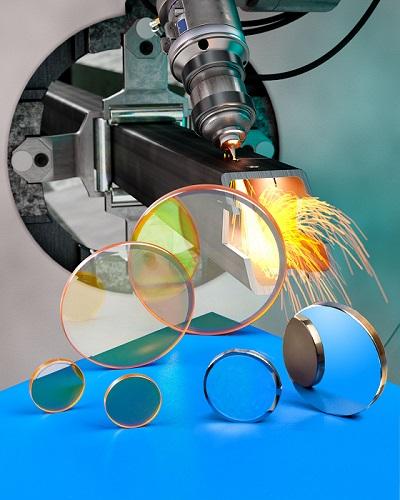 Laser optics from Laser Research Optics designed for CO2 cutting applications