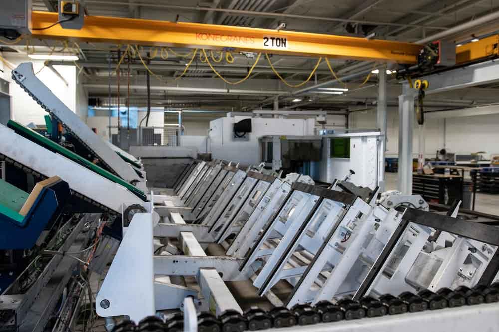 ống nạp vào máy cắt ống laser