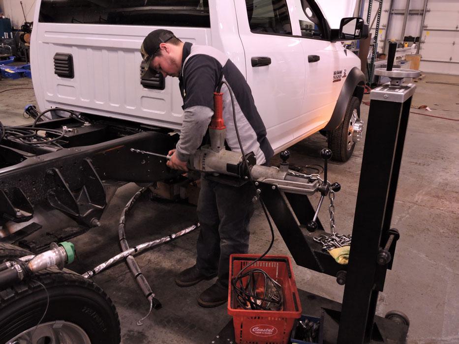 Lean manufacturing meets custom tow truck assembly