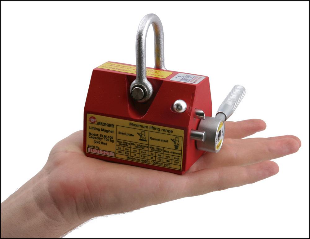 Lift magnets lift up to 6,600 lbs.
