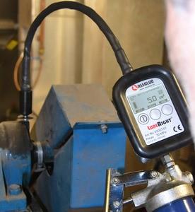 Greasing Monitoring Sticker Manual greasing system monitored by PC