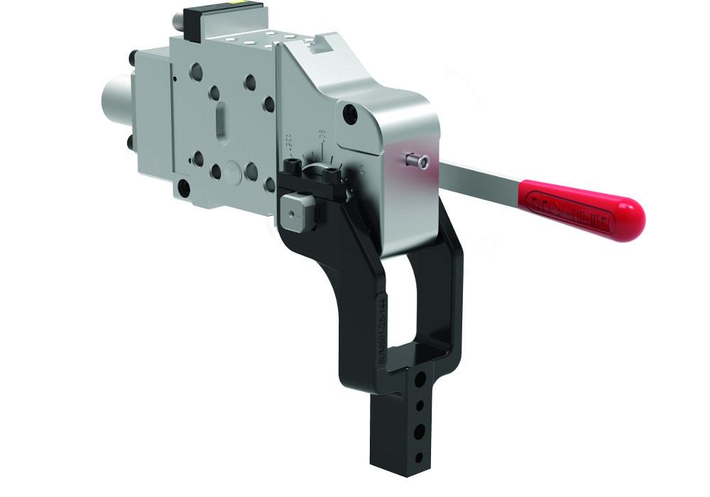 Manual power clamp designed for prototype fixtures