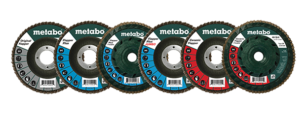 Metabo Flapper discs combine strength, longevity