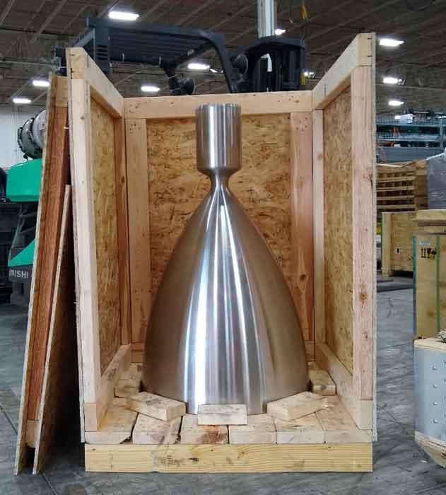 hình nón vòi phun tên lửa in 3D