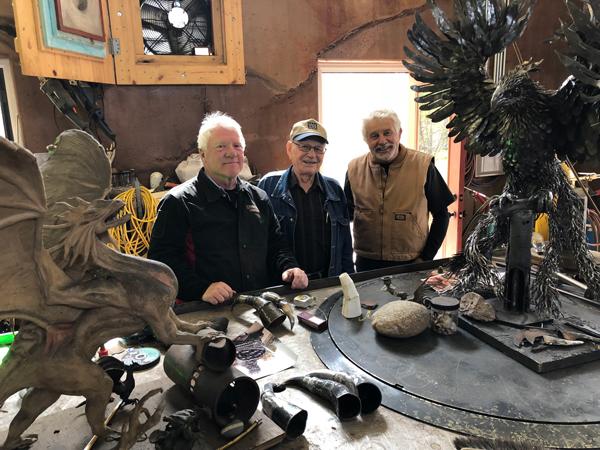 Metal art helps veterans heal invisible wounds of war
