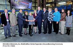 Mid-West Materials completes expansion with massive stretch leveling system - TheFabricator.com