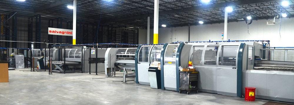 An automated fabricating and forming line is shown.