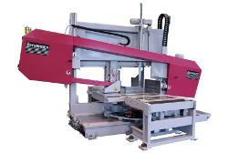 Mitering band saw designed for large beams, structural material - TheFabricator.com