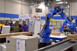 Motoman Robotics hosts student groups during National Robotics Week - TheFabricator.com