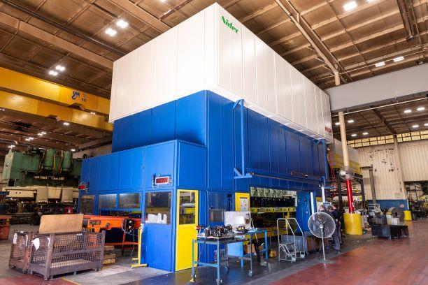 1,690-ton Nidec Arisa High Dynamic Transfer servo transfer press system