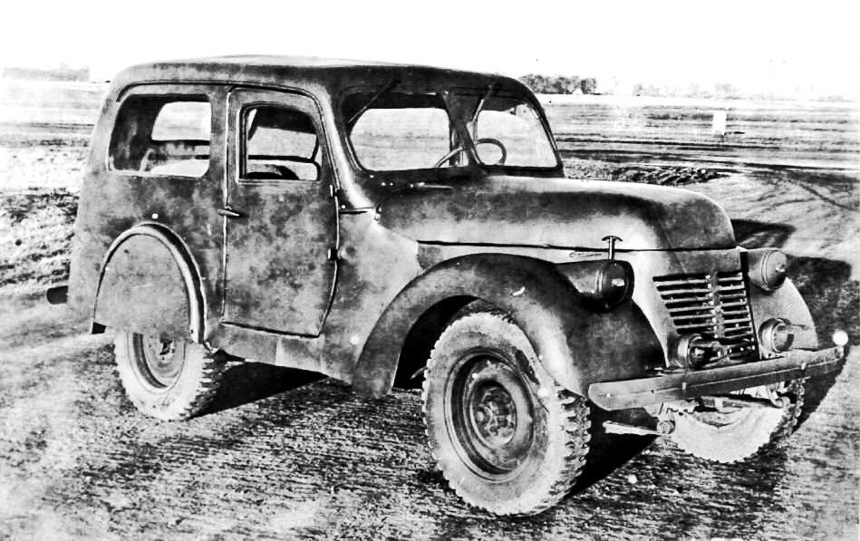 The jeep of the future from World War II
