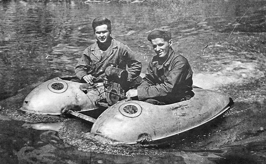 Hudson’s Craft amphibious vehicle from World War II