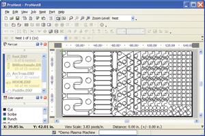ProNest 8 Software Screenshot
